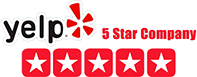 Yelp 5 Star Company Logo